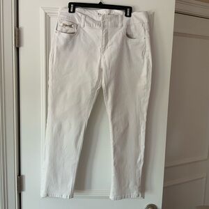 WHBM cropped jeans